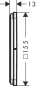 Preview: Hansgrohe ShowerSelect Comfort Q Ventil Unterputz für 3 Verbraucher