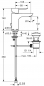 Preview: Hansa Hansaligna Einhebel-Waschtischmischer Ablaufgarnitur mit Zugstange