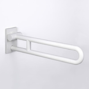 PBA Stützklappgriff, L700mm, Nylon, weiß