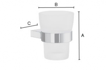 Smedbo Air Zahnputzbecherhalter