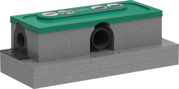 Hansgrohe uBox universal Grundkörper Duschrinnen Ablaufgehäuse für Standardinstallation
