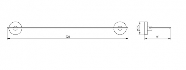 Avenarius 190 Edelstahl Glasablage