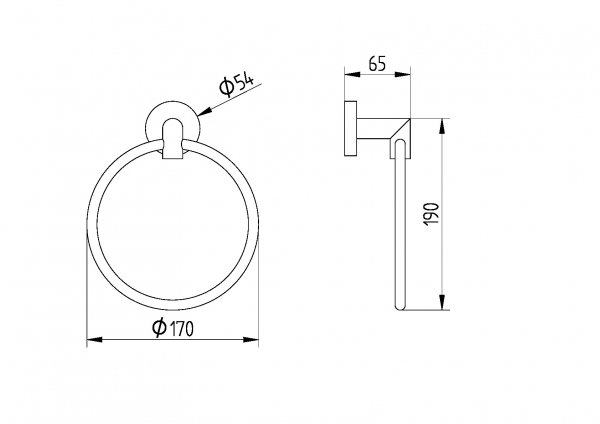 Avenarius Handtuchring Serie 200