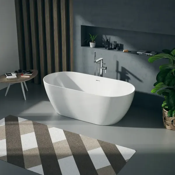 Duravit DuraKanto freistehende Badewanne, weiß