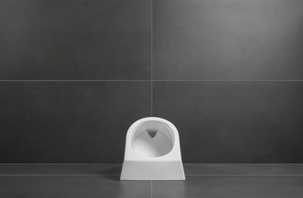 Villeroy & Boch O.Novo Urinal ohne Deckel, Zulauf verdeckt