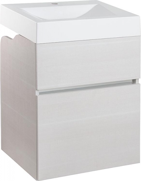 Elida Badmöbelset, Waschtisch und Unterschrank mit Sitz