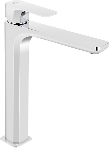 Evando Einhebel-Waschtischmischer mit Klicker-Ablaufgarnitur