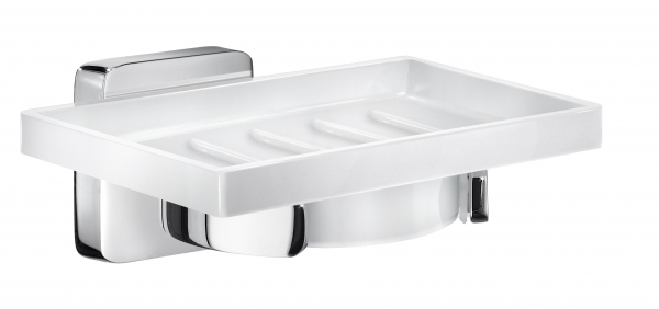 Smedbo Ice  weiße Seifenschale aus Porzellan