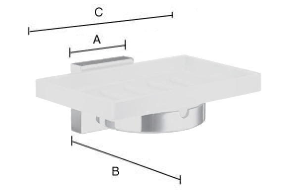 Smedbo House Seifenschale aus Porzellan