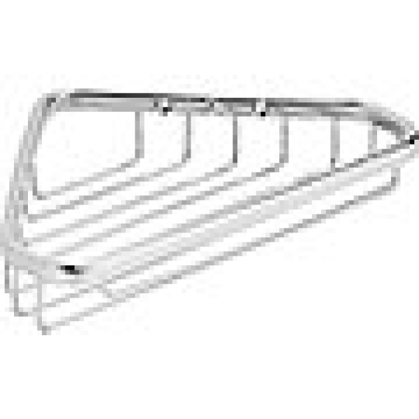 Eckseifenkorb, chrom