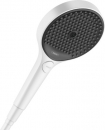 Hansgrohe Handbrause Rainfinity 130 3jet mattweiß/graphit