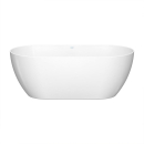 Duravit DuraKanto freistehende Badewanne, weiß