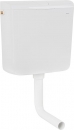 Geberit Aufputz-Spülkasten AP 110, Start-/Stop- Taste, weiß