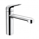 Hansgrohe Focus M42 Einhebel-Küchenmischer 120, Vorfenstermontage, 1jet